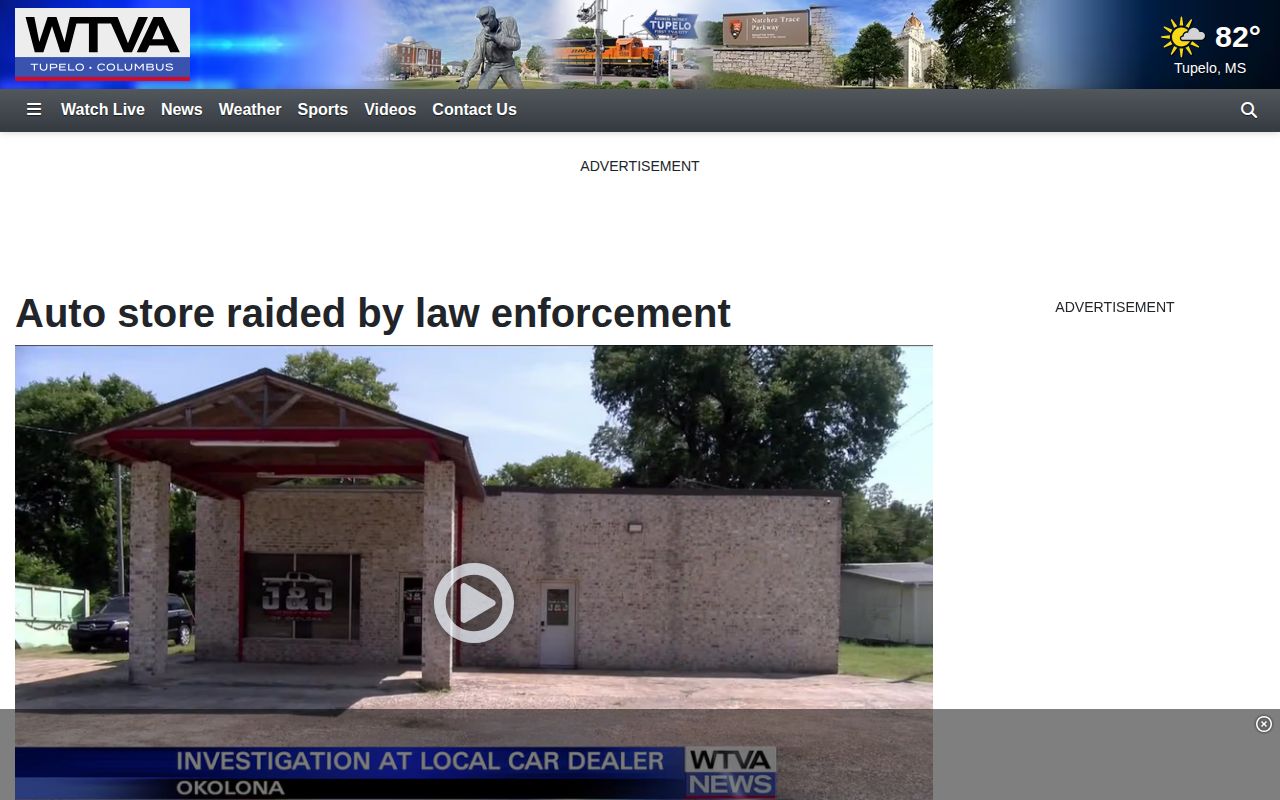 Chickasaw County crime news jail record reporting example